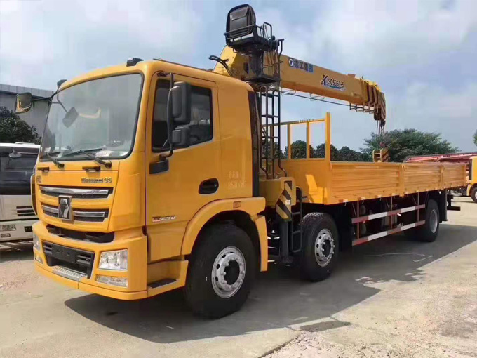 徐工吊機12噸徐工漢風G5一體化前四后四隨車吊