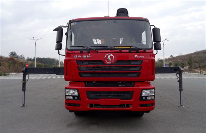陜汽德龍前四后八8×4徐工16噸隨車吊圖片圖片展示2