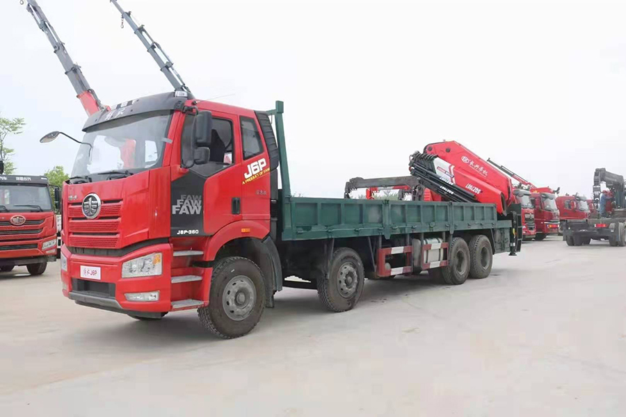 解放35噸后置隨車吊 國六