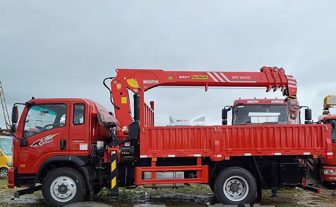 三一6.3噸SPS16000隨車(chē)吊起重參數(shù)